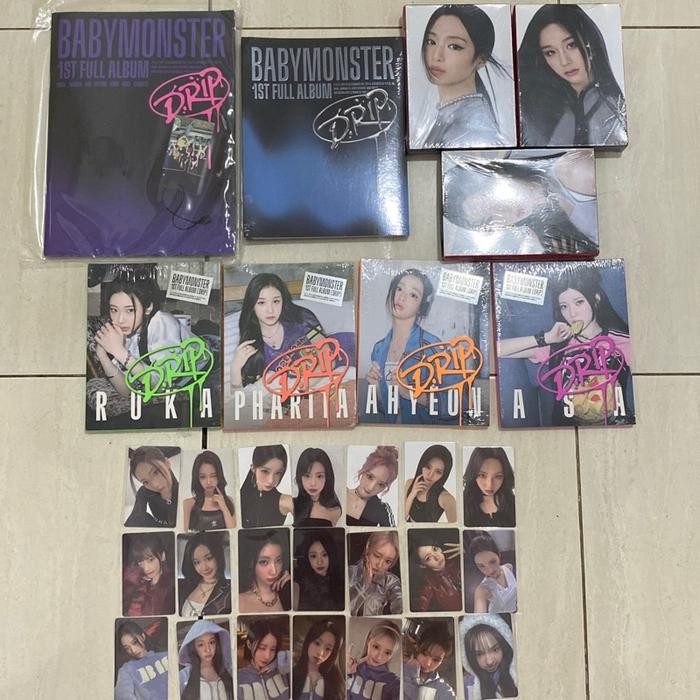 Diskon Photocard Babymonster Lucky Draw Anniversary Spring Event Off Cod