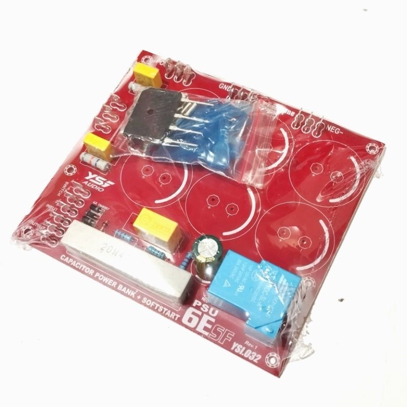 Blueskyy - KIT PSU 6 ELCO PLUS SOFTSTART PLUS SKUN PCB