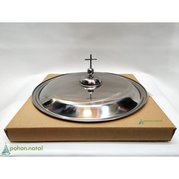 PENUTUP NAMPAN PERJAMUAN KUDUS STAINLESS STEEL - TUTUP NAMPAN