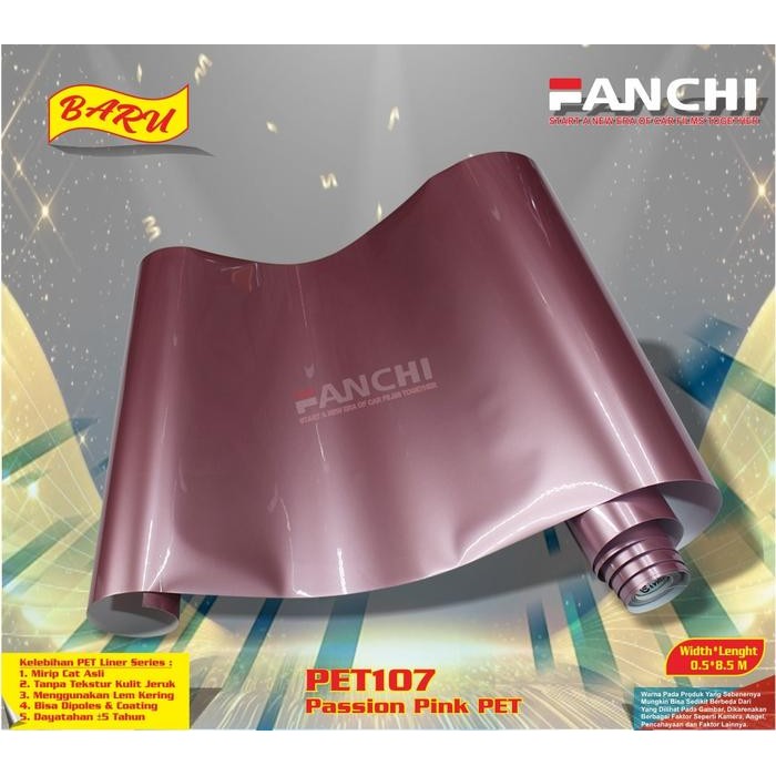 

Sticker PET & Laser Diamond Fanchi 50cm (rol)