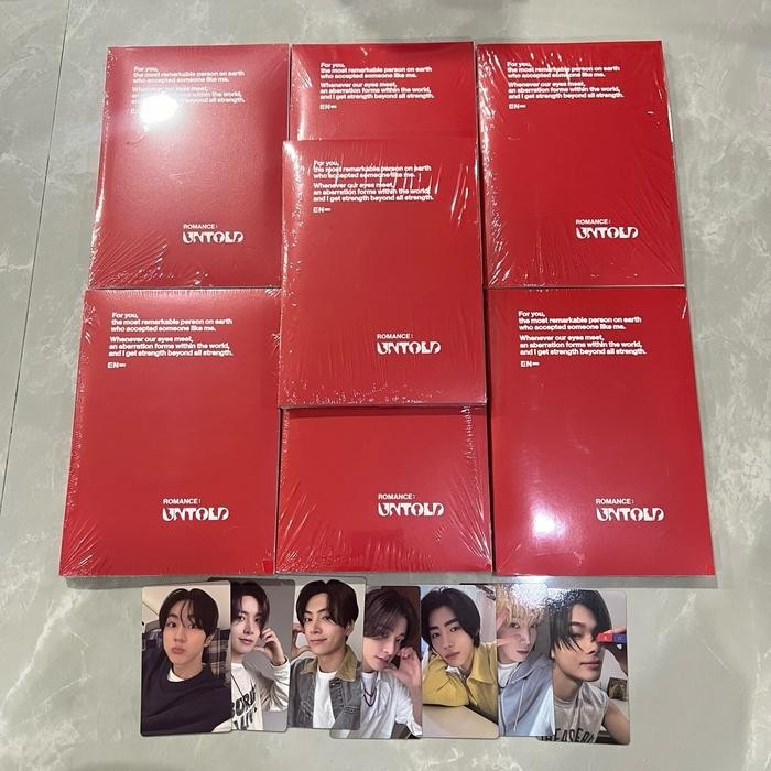 

[READY] ENHYPEN - 2nd Album ROMANCE : UNTOLD ENGENE ver.