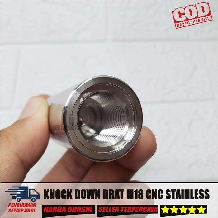 Knock Down Tabung Knock Down Regulator Knok Don Angin Knock Down Drat M18 Full Cnc Sangat Presisi