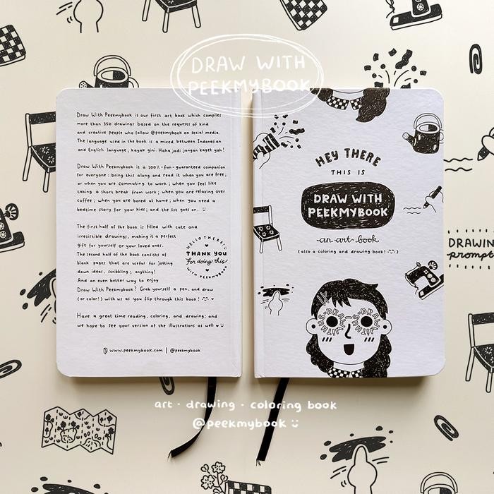 

Draw With Peekmybook - Art Book Buku Art / Menggambar / Mewarnai