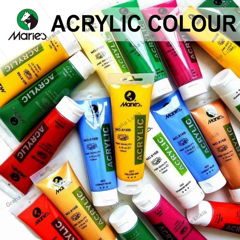 

Maries Acrylic 120 ML - Cat Akrilik Maries 120ML