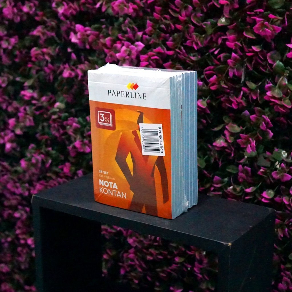

(Depok) [10 Buku] Buku Nota Kontan 3 ply Paperline - 108 x 155 mm - Rangkap 3
