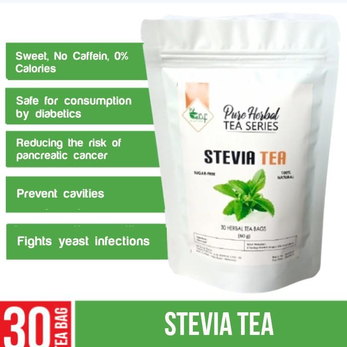 

STEVIA TEA : TEH DAUN STEVIA ISI 30 TEA BAG