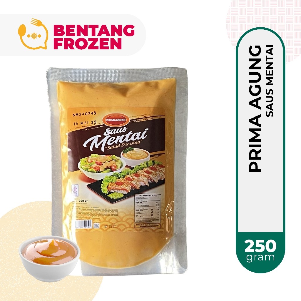 

Prima Agung Saus Mentai 250gr