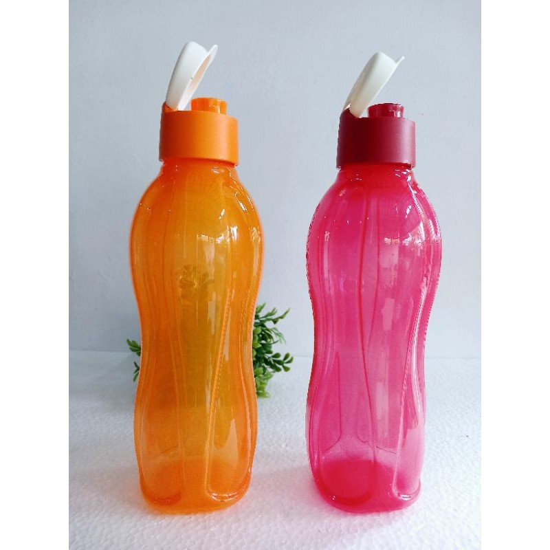 Eco Bottle @750ml Tupperware/ Tutup Ulir/Flip