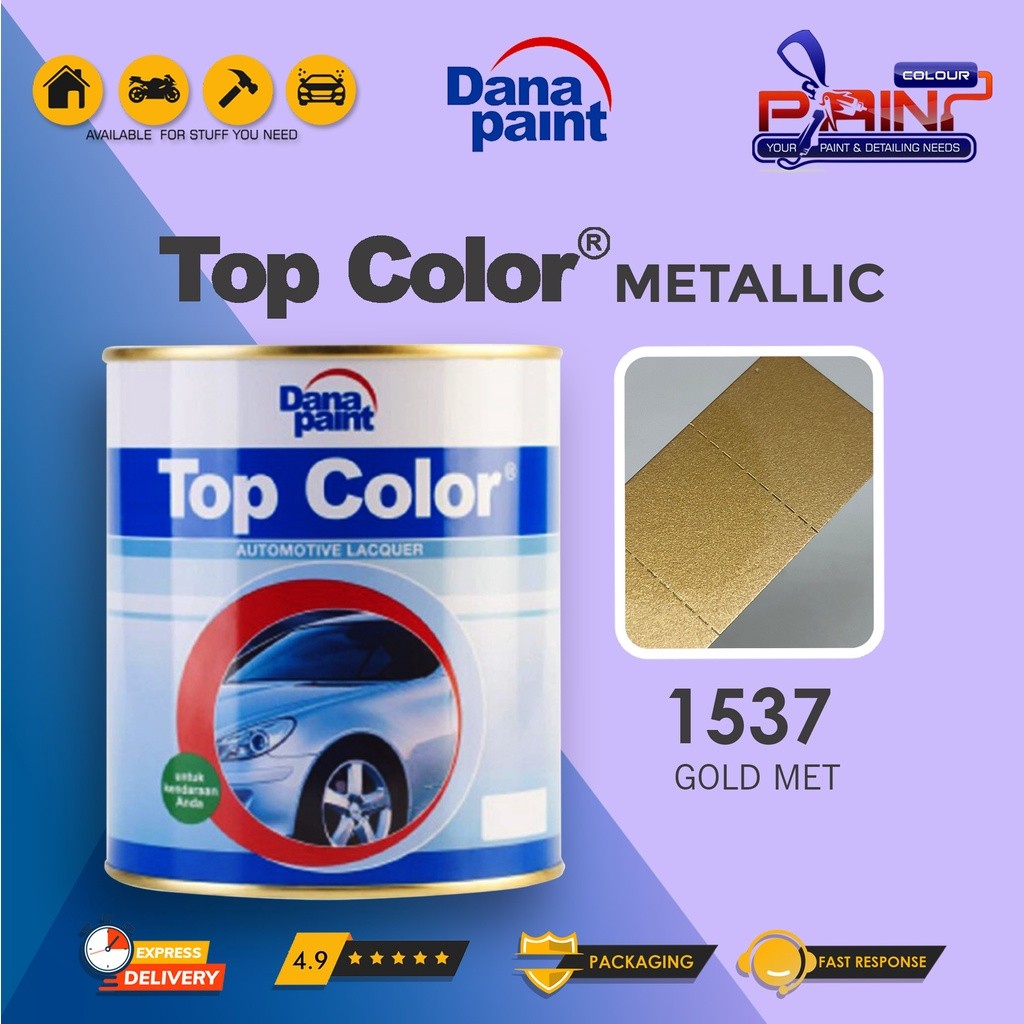 

Top Color Metallic 1537 Gold Metallic - Cat Duco