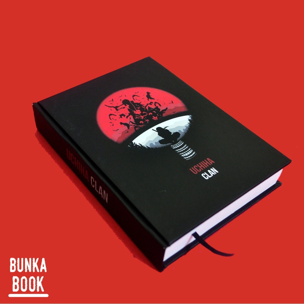 

Pocket Book Hardcover Anime Naruto Uchiha Clan Ukuran A6 Jurnal Agenda Planner Gift Couple
