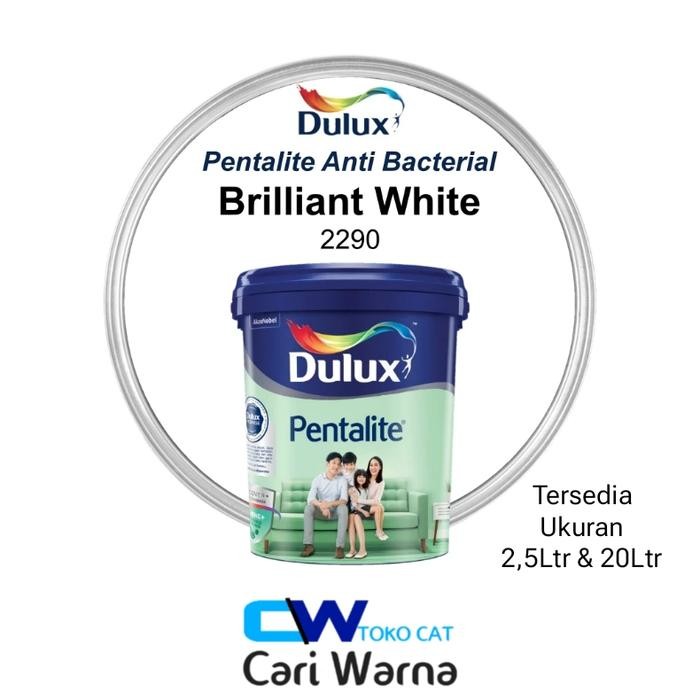DULUX Pentalite Antibac 2290 Brilliant White 20Ltr