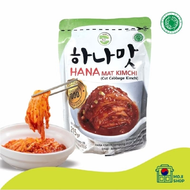 

Hana Mat Kimchi Premium Korea Kimchi Hanamat Kimchi 215 gram