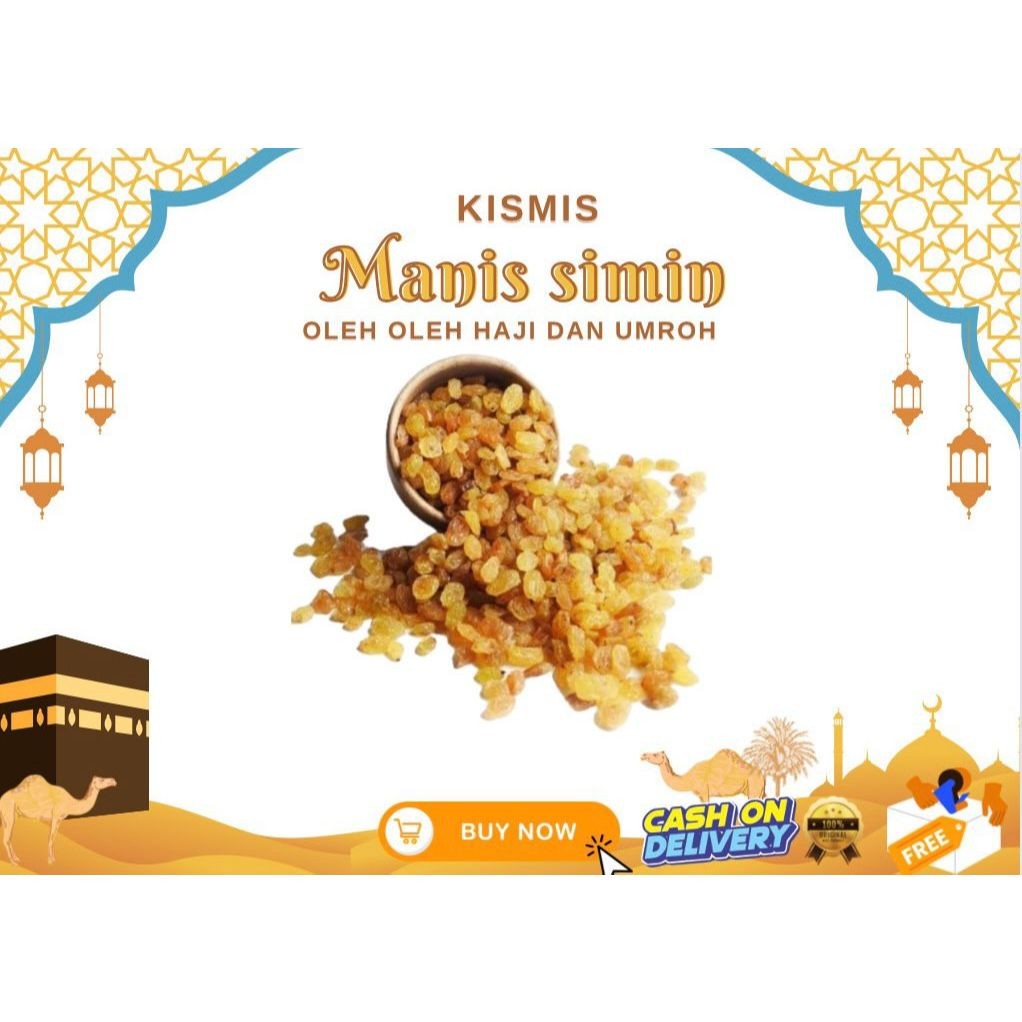 

WHYN!! Kismis Manis Simin /Kismis manis arab premium Oleh oleh haji dan umroh