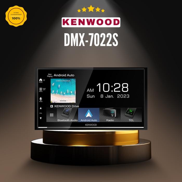 Head Unit Kenwood Double Din Dmx-7022S Promo