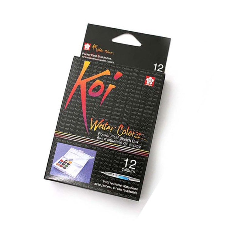 

Sakura Koi Watercolors Water Color Cat Air 12 18 24 30 36 48 72 Warna Colors Watercolor Colours