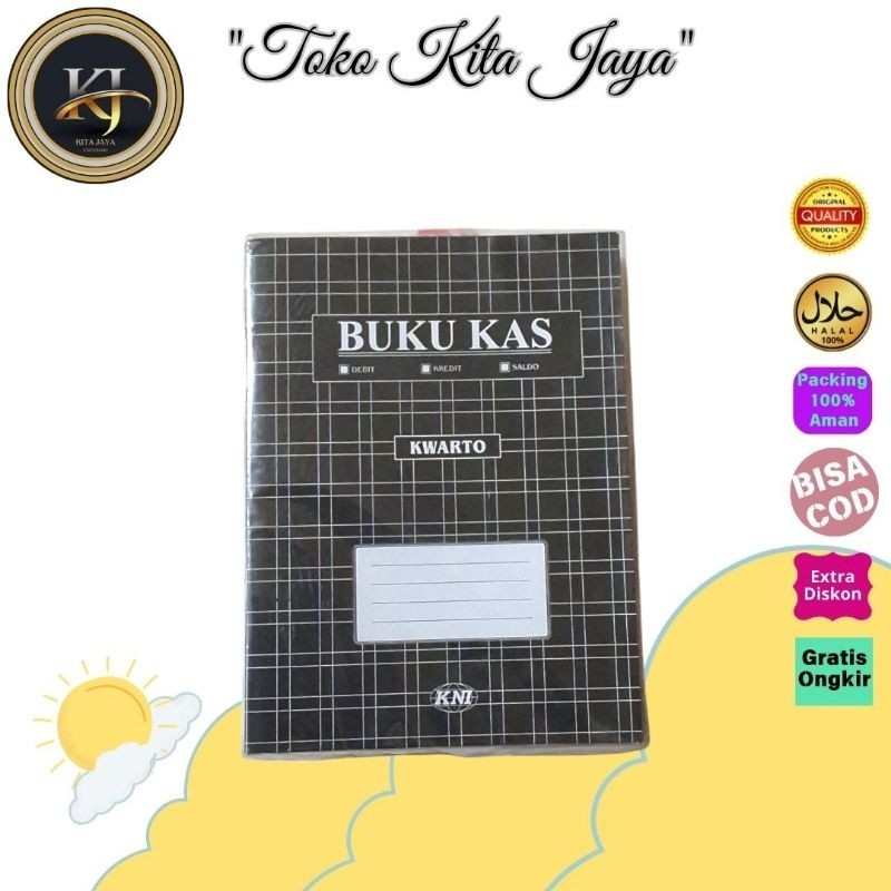 

Buku Kas Kwarto 10 Pcs Kertas Debit Kredit