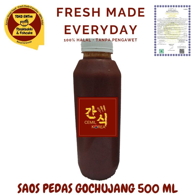 

Saos Bumbu Gochujang Tteokbokki & Odeng 500ml