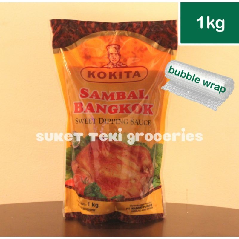 

Kokita Sambal Bangkok Sweet Dipping Sauce Dimsum 1kg Pouch Murah Best