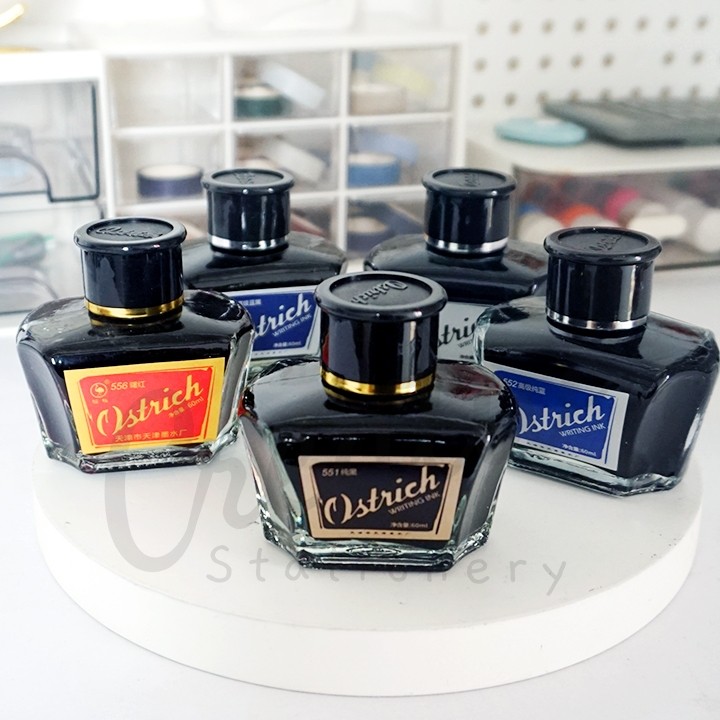 

Ostrich Fountain Pen Ink Office Grade 60 ML Refill Tinta Pena WE!!!