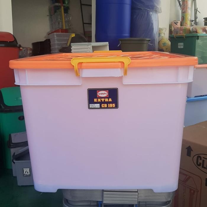 Container Box Terbesar 195 Liter Extra Shinpo / Kontainer Box 195