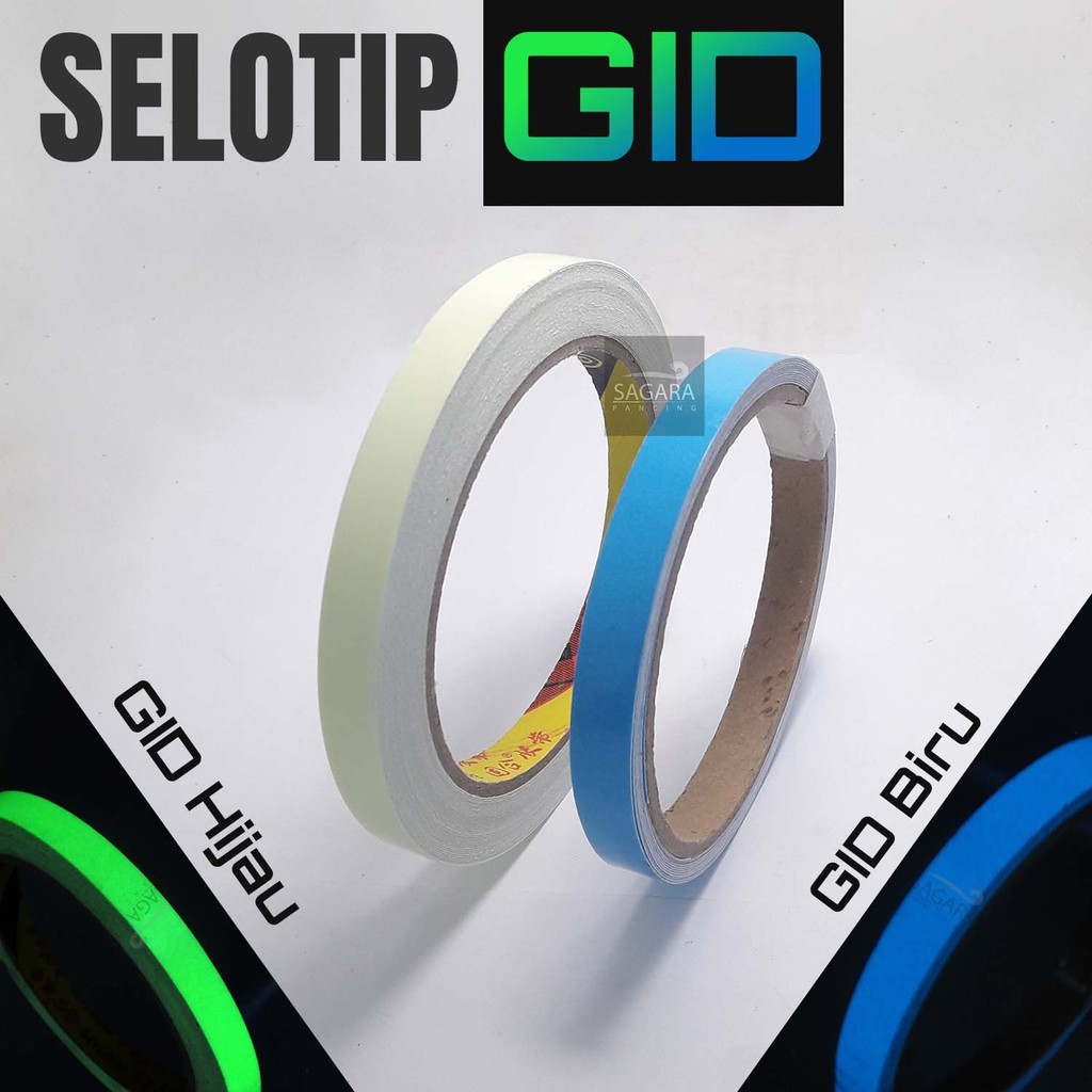 

Selotip GID Glow In The Dark WE!!!
