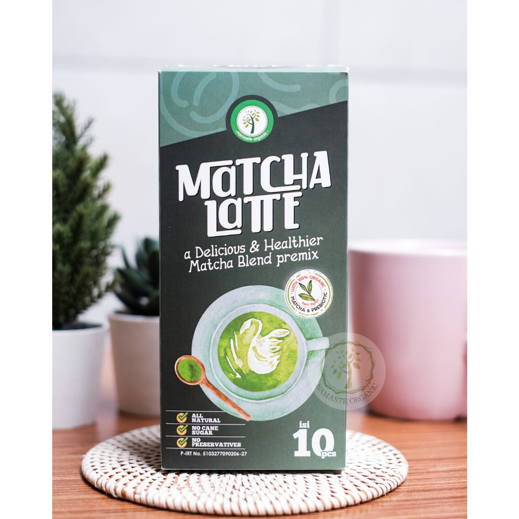 

WHYN!! MATCHA LATTE BOX - MATCHA BLEND PREMIX ISI 10 SACHET