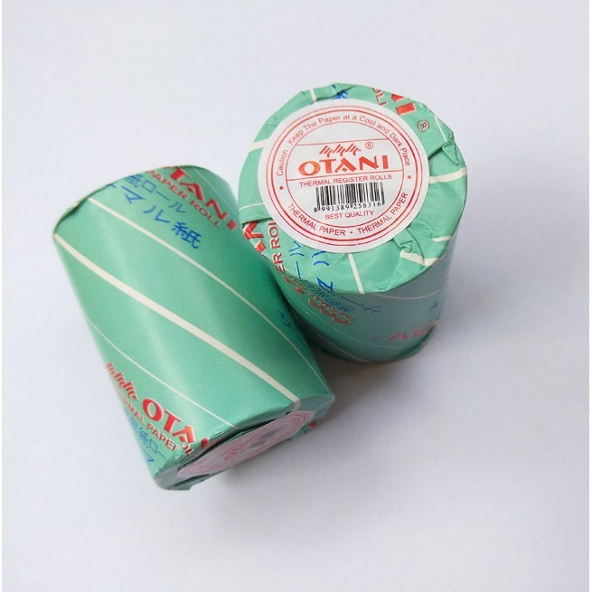 

KERTAS KASIR TERMAL THERMAL PAPER ROLL 57 X 47 SET ISI 10 ROLL OTANI WE!!
