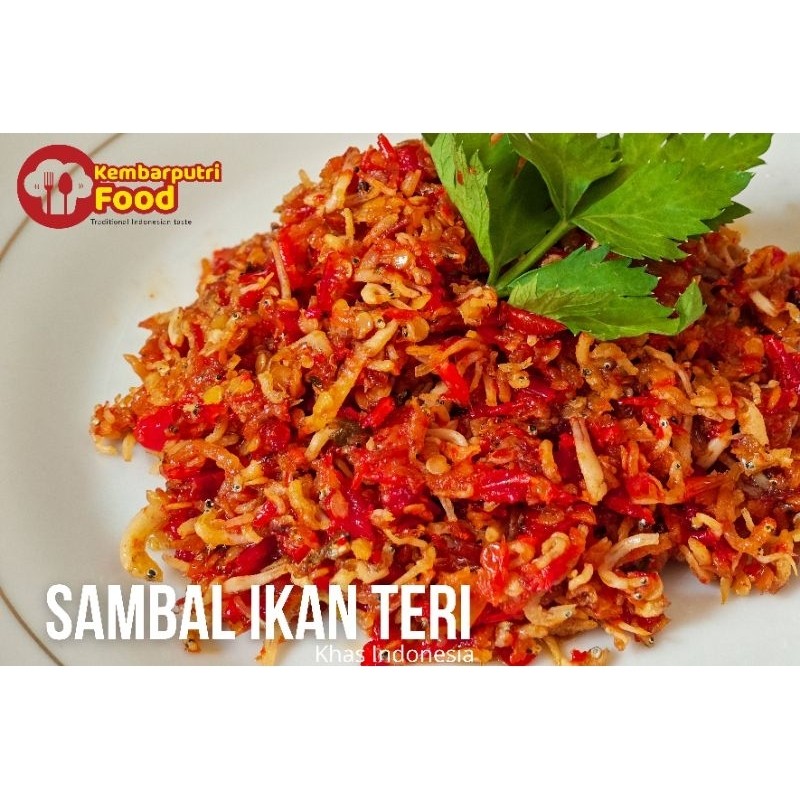 

Sambal Teri, Cumi, Cakalang, Bawang, Tomat, Hijau 175gr Noesantara Khas Indonesia