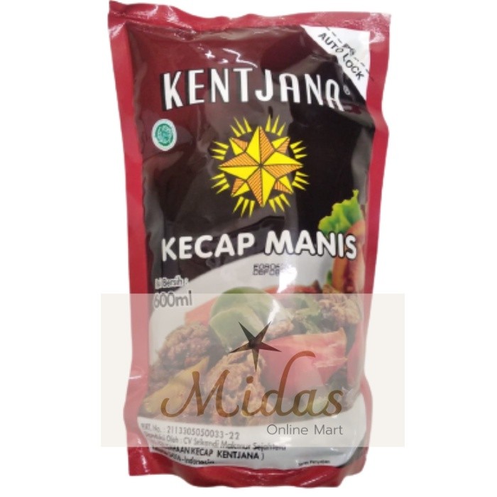 

Kecap Manis Kentjana pouch 600ml