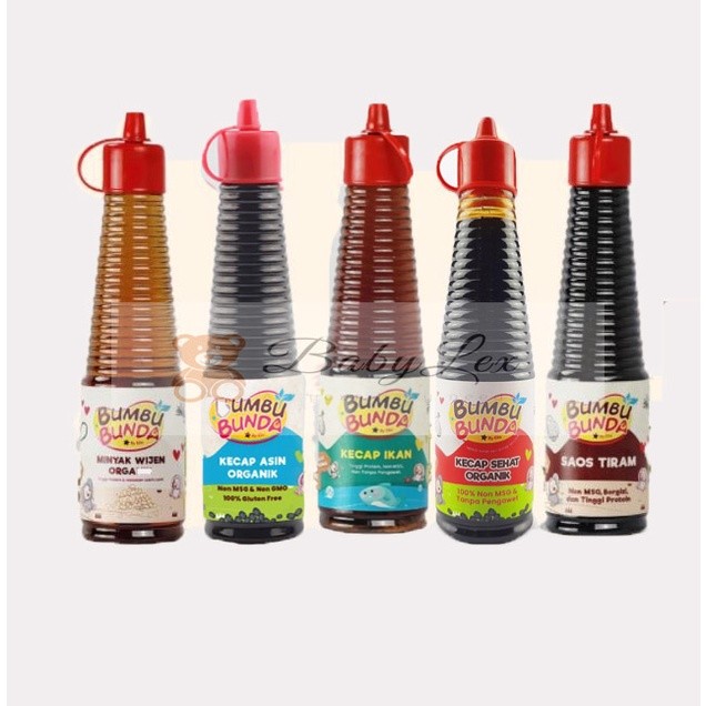 

Kecap Sehat Organik Bumbu Bunda Kecap MPASI Anti GTM SAOS TIRAM - MINYAK WIJEN - KECAP IKAN NON MSG