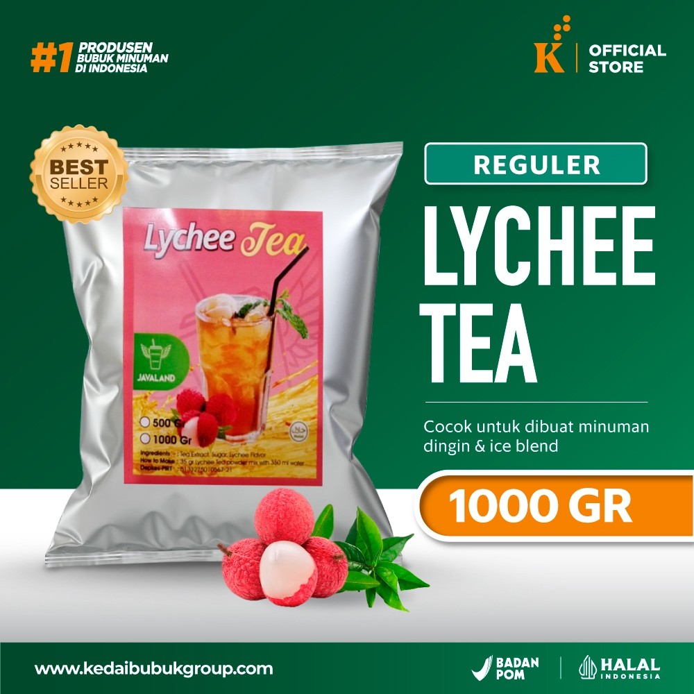 

WHYN!! Powder Leci Tea Bubuk Minuman Bubble Drink Javaland 1 kg