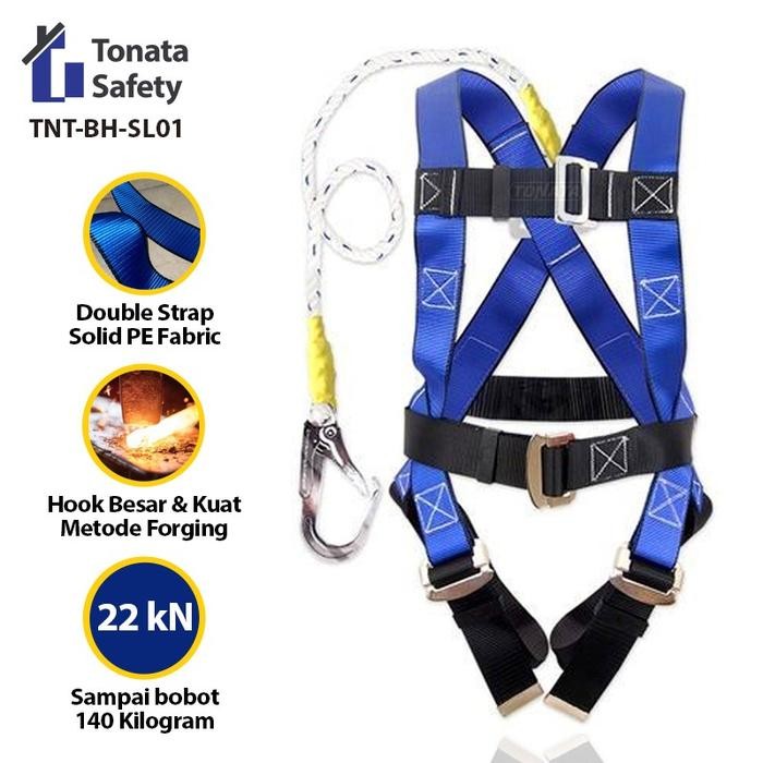 

Terlaris Body Harness Single Hook Lanyard / Big Hook Tonata
