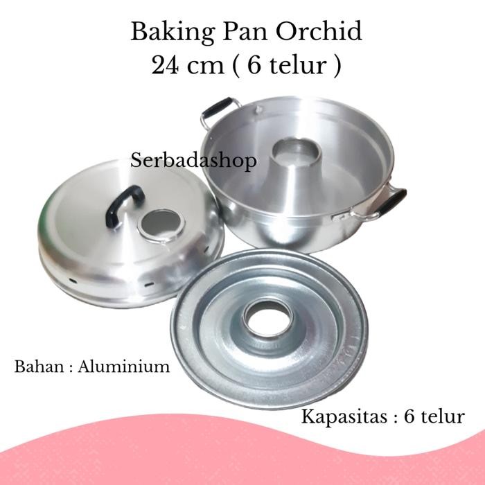 Panci Oven Cetakan Kue Bolu/Baking Pan 24Cm #Gratisongkir
