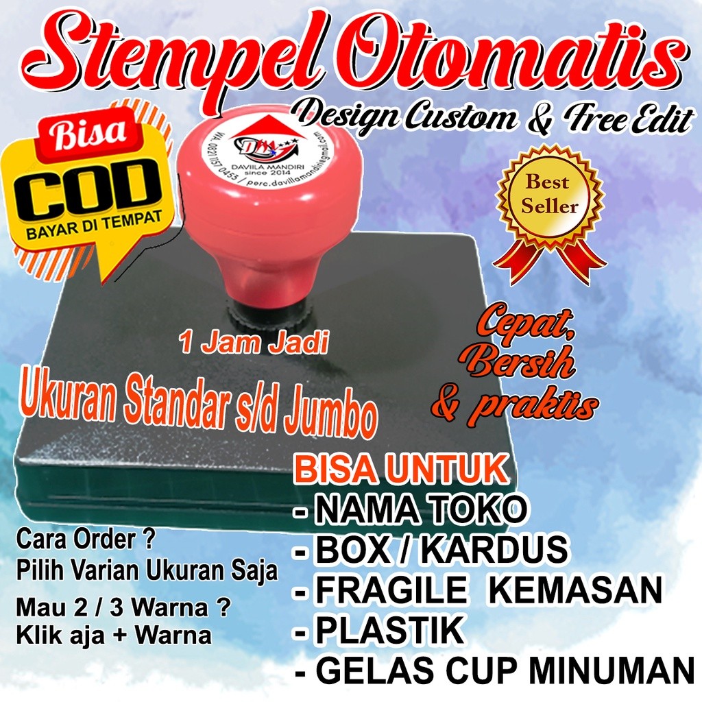 

stempel jumbo / stempel kardus / fragile / plastik / cup gelas plastik design custom WE!!