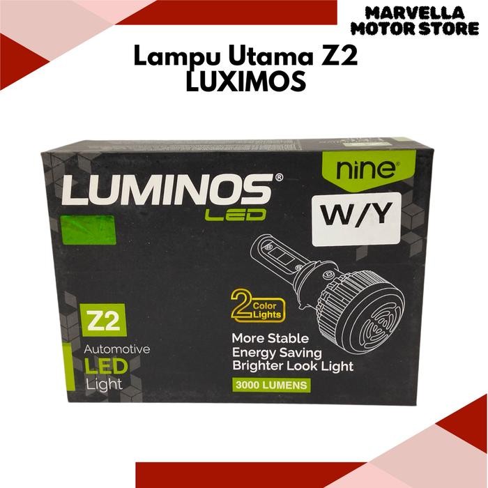 Lampu Utama Luminos Z2 Putih Kuning H6 H4 H7 Sea Motor