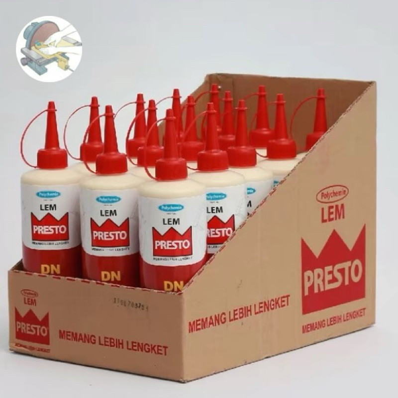 

Lem Presto DN 600 Gram/Lem kayu WE!!!