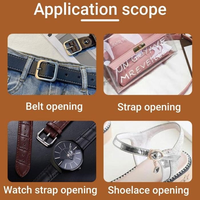 

No Na - Plong Pembolong Kulit Set Steel Leather Hole Puncher Alat Pembolong Gasket Kulit