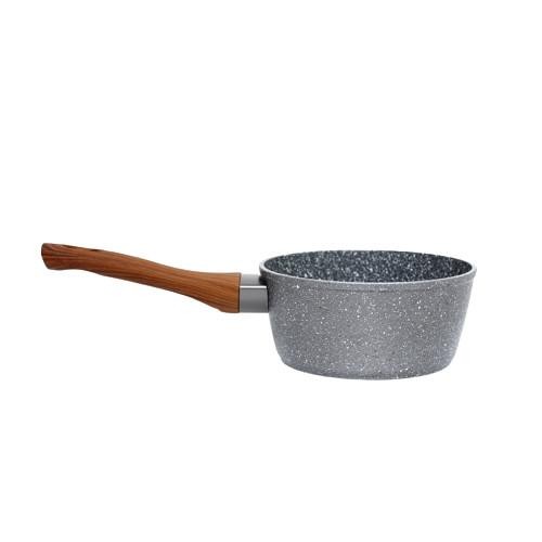 Cypruz- Panci Grey Marble Sauce Pan 18Cm Sn-0212 #Gratisongkir