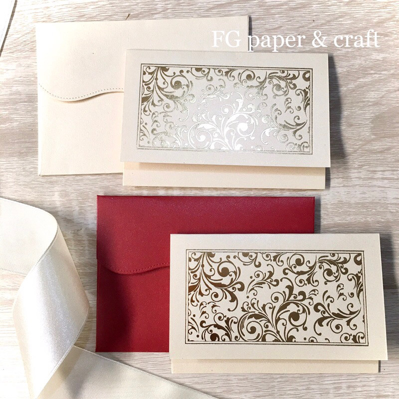 

Amplop Kartu Ucapan Exclusive Vintage 5set by Fgpaper WE!!