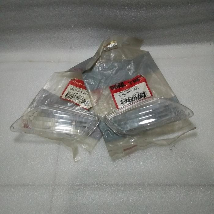 MIKA KACA RITING DEPAN 1SET KANAN KIRI ORI AHM 33402+33452-KFV-B51