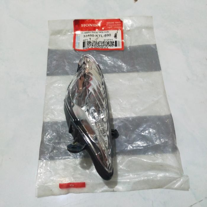 MIKA SEIN ASSY DEPAN KIRI SUPRA FIT NEW ORI AHM 33450-KTL-690