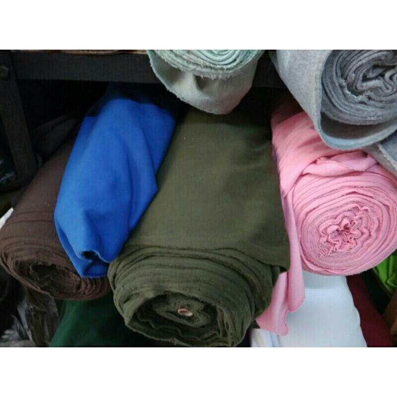 PER KILO Kain Fleece Tebal PE / Kain Jaket Hoodie / Kain Sweater Termurah