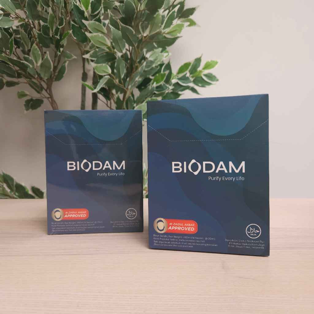 JSR Biodam dr Zaidul Akbar Jaga Kestabilan Gula Darah, Herbal Pencegah Diabetes - Box 14 Sachet