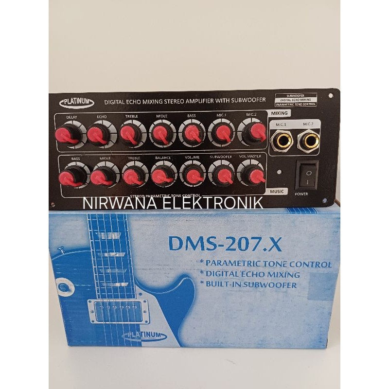 Tone Control Aktif Parametrik DMS 207 Subwoofer