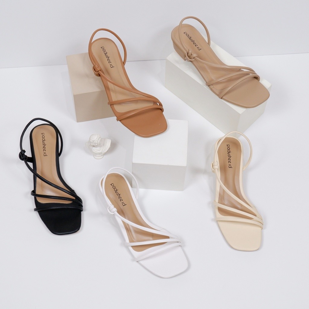 PADUSHEE.ID - SENDAL WANITA DELISHA HEELS 3 CM / HAK TAHU WANITA
