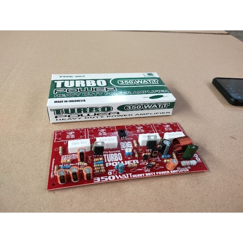 Kit power amplifier turbo 350watt Mono ( 367 )