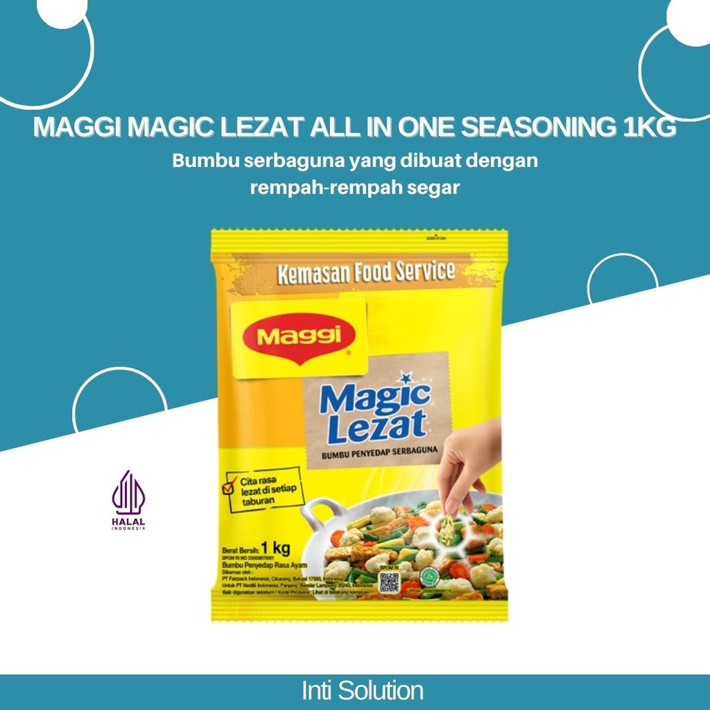 

MAGGI Magic Lezat 1 kg / Bumbu Masak Penyedap ORIGINAL