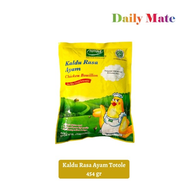 

Totole Kaldu Rasa Ayam 454 gr Sachet