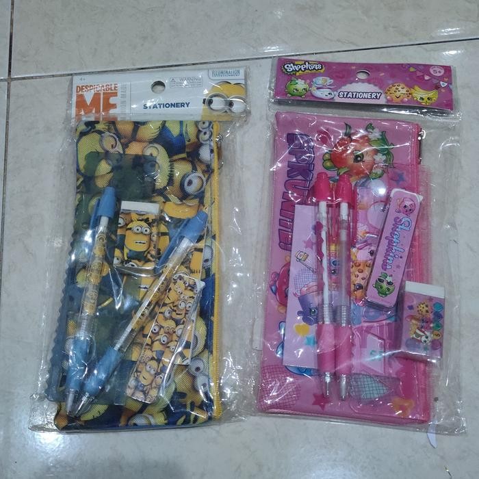 

Stationery Set Minion shopkins souvenir goody bag