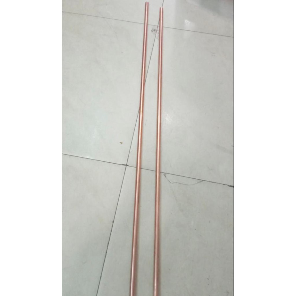 ROD GROUNDING TEMBAGA MURNI 18MM 2METER 2 METER ROD GROUNDING TANAH